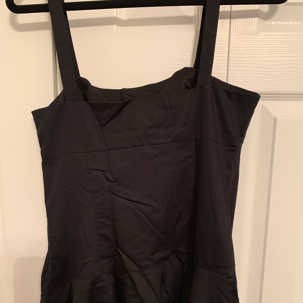 EUC WORN ONCE RALPH LAUREN BLACK COTTON DRESS - Picture 5 of 5